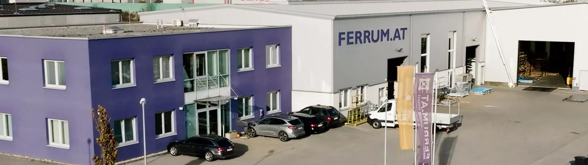 Firmengebäude der Frima Ferrum.at